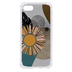 Boho Leaves Botanical Retro Vintage Iphone Se by Maspions