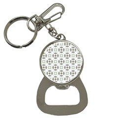 Background Pattern Retro Vintage Bottle Opener Key Chain