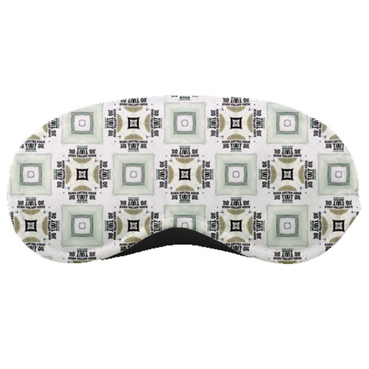 Background Pattern Retro Vintage Sleep Mask