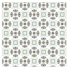 Background Pattern Retro Vintage Square Satin Scarf (36  X 36 )