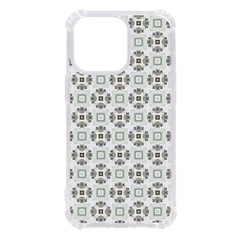 Background Pattern Retro Vintage Iphone 13 Pro Tpu Uv Print Case by Maspions