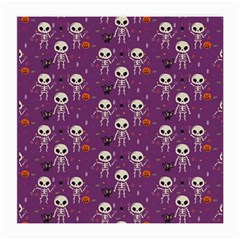 Skull Halloween Pattern Medium Glasses Cloth