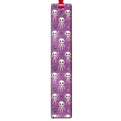 Skull Halloween Pattern Large Book Marks by Maspions