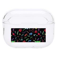New Year Christmas Background Hard Pc Airpods Pro Case