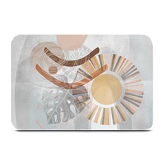 Boho Background Leaves Botanical Plate Mats