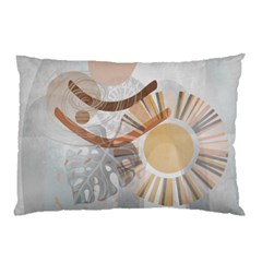 Boho Background Leaves Botanical Pillow Case (two Sides)