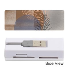 Boho Background Leaves Botanical Retro Vintage Art Memory Card Reader (stick)