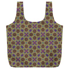 Art Illustrations Background Pattern Mandala Seamless Full Print Recycle Bag (xxxl)