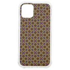 Art Illustrations Background Pattern Mandala Seamless Iphone 12 Mini Tpu Uv Print Case	