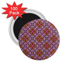 Pattern Mandala Seamless 2 25  Magnets (100 Pack) 