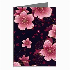 Flower Sakura Bloom Greeting Card