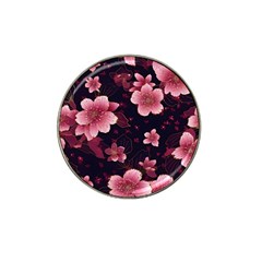 Flower Sakura Bloom Hat Clip Ball Marker (4 Pack)