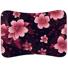 Flower Sakura Bloom Velour Seat Head Rest Cushion