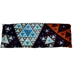 Fractal Triangle Geometric Abstract Pattern Body Pillow Case (dakimakura)