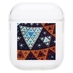 Fractal Triangle Geometric Abstract Pattern Soft Tpu Airpods 1/2 Case