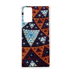 Fractal Triangle Geometric Abstract Pattern Samsung Galaxy Note 20 Tpu Uv Case