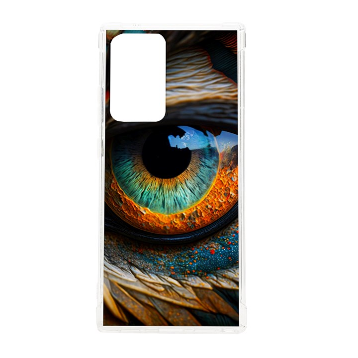 Eye Bird Feathers Vibrant Samsung Galaxy Note 20 Ultra TPU UV Case