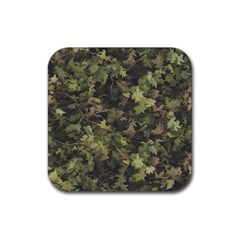 Camouflage Military Rubber Coaster (square) by Ndabl3x