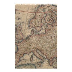 Old Vintage Classic Map Of Europe Shower Curtain 48  X 72  (small)  by Paksenen