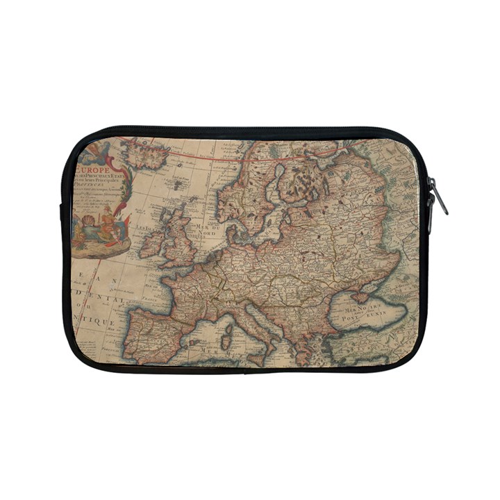 Old Vintage Classic Map Of Europe Apple iPad Mini Zipper Cases