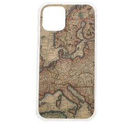 Old Vintage Classic Map Of Europe Iphone 12 Pro Max Tpu Uv Print Case by Paksenen