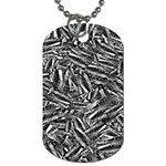 Monochrome Mirage Dog Tag (One Side) Front