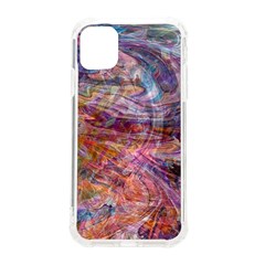 Spring Waves Iphone 11 Tpu Uv Print Case by kaleidomarblingart