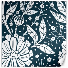 Spring Pattern Canvas 12  X 12 