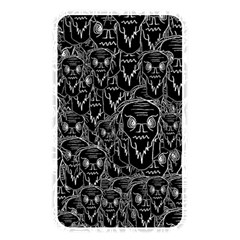 Old man monster motif black and white creepy pattern Memory Card Reader (Rectangular)