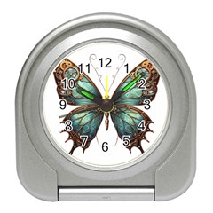 Mechanical Butterfly Travel Alarm Clock by CKArtCreations