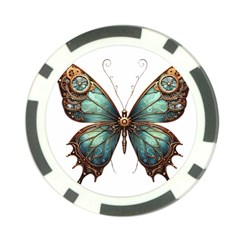 Mechanical Butterfly Poker Chip Card Guard