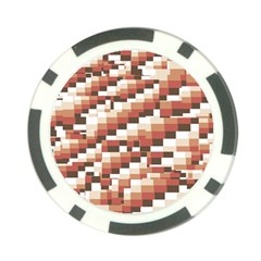 Chromaticmosaic Print Pattern Poker Chip Card Guard (10 Pack)