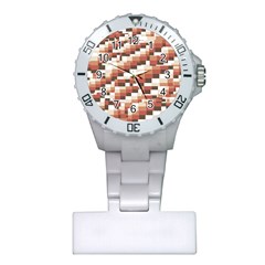 Chromaticmosaic Print Pattern Plastic Nurses Watch