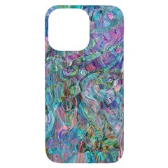 Blend  Iphone 14 Pro Max Black Uv Print Case by kaleidomarblingart