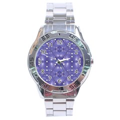 Couch Material Photo Manipulation Collage Pattern Stainless Steel Analogue Watch by dflcprintsclothing