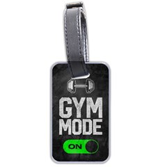 Gym Mode Luggage Tag (two Sides)