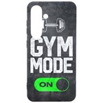 Gym mode Samsung Galaxy S24 6.2 Inch Black TPU UV Case Front