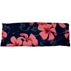 5902244 Pink Blue Illustrated Pattern Flowers Square Pillow Body Pillow Case Dakimakura (two Sides)