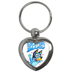 Super Bluey Key Chain (heart)