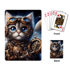 Maine Coon Explorer Playing Cards Single Design (rectangle)