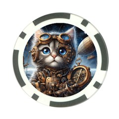 Maine Coon Explorer Poker Chip Card Guard