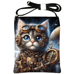 Maine Coon Explorer Shoulder Sling Bag