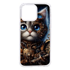 Maine Coon Explorer Iphone 14 Pro Max Tpu Uv Print Case by CKArtCreations