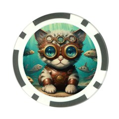 Underwater Explorer Poker Chip Card Guard