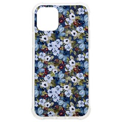 Blue Flowers 2 Iphone 12/12 Pro Tpu Uv Print Case by DinkovaArt