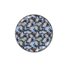 Blue Flowers Blue Flowers 2 Hat Clip Ball Marker