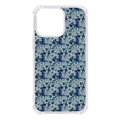 Blue Roses Iphone 13 Pro Tpu Uv Print Case by DinkovaArt