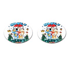 Bluey Birthday Cufflinks (oval)