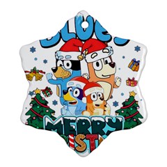 Bluey Birthday Ornament (snowflake)