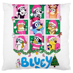 Bluey Christmas Large Cushion Case (two Sides)